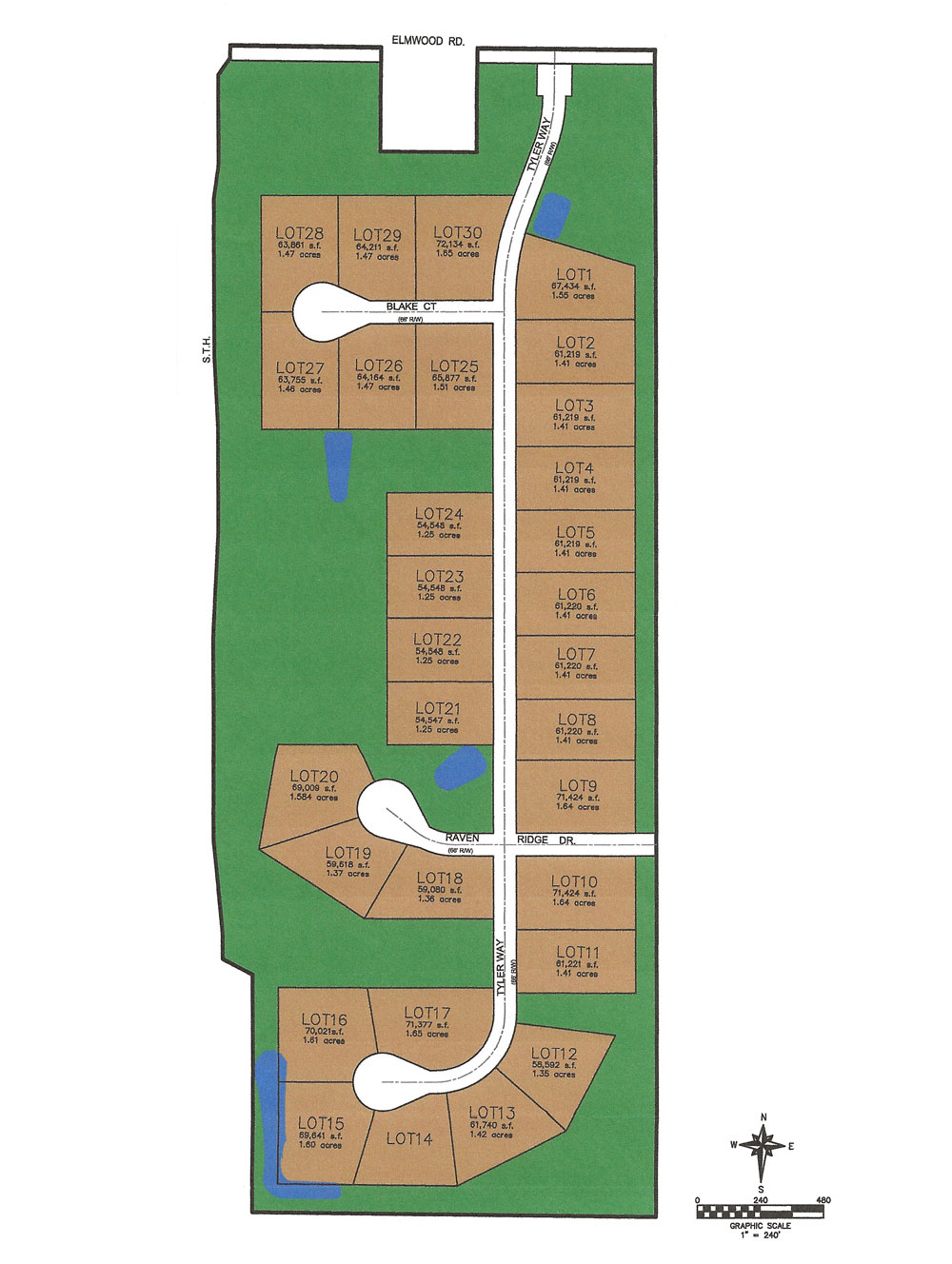 Elmwood Heights plat - Richfield, WI - Land available from Victory Homes of Wisconsin.